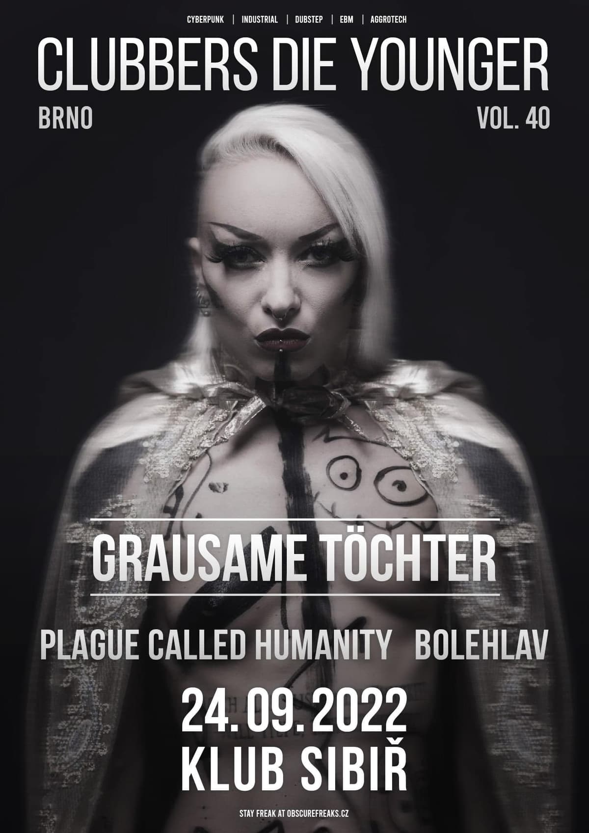 Plakát Clubbers Die Younger 2022