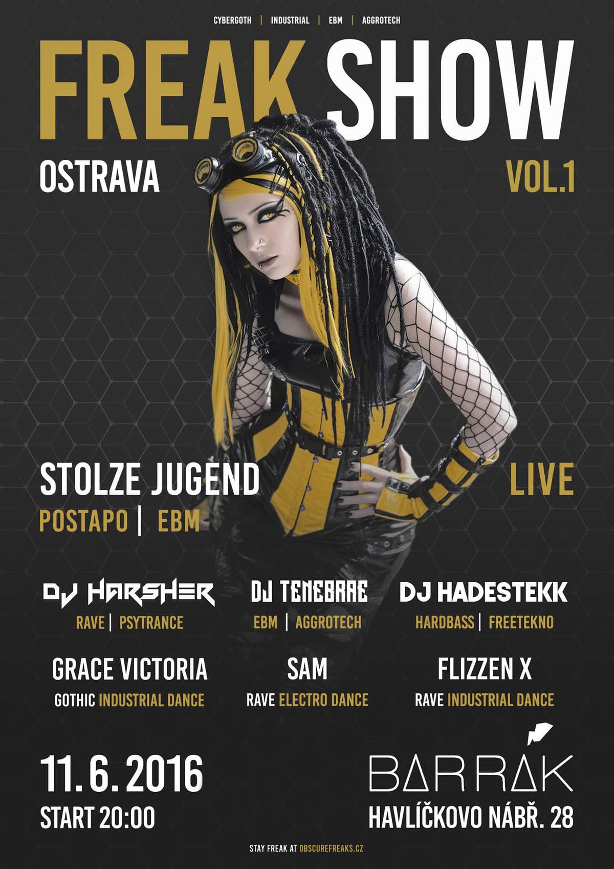 Plakát Freak Show 2016