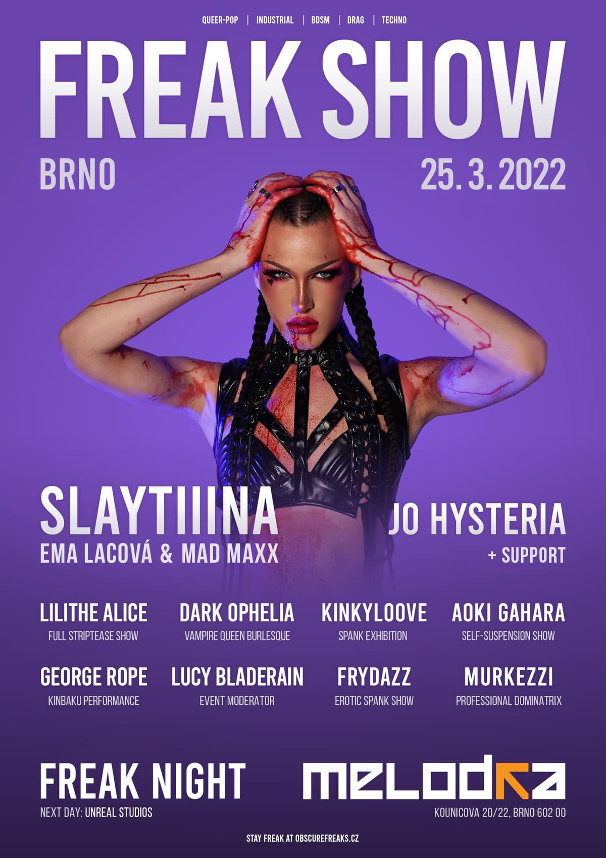 Plakát Freak Show 2022