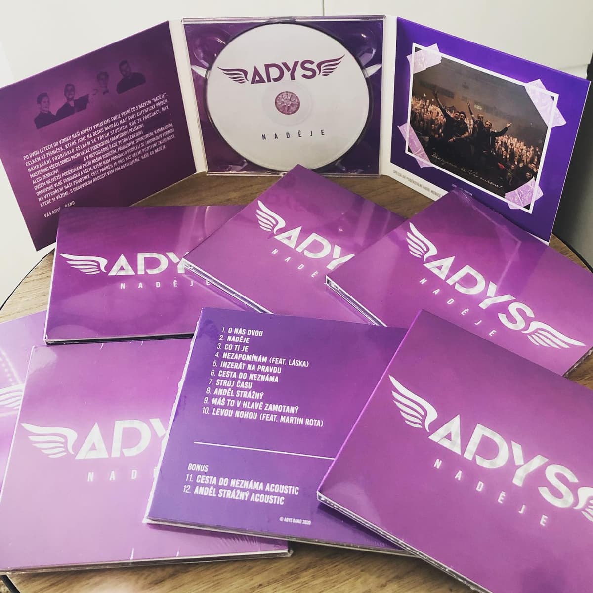 Adys CD cover - Naděje