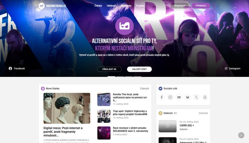 obscurefreaks.cz – případová studie