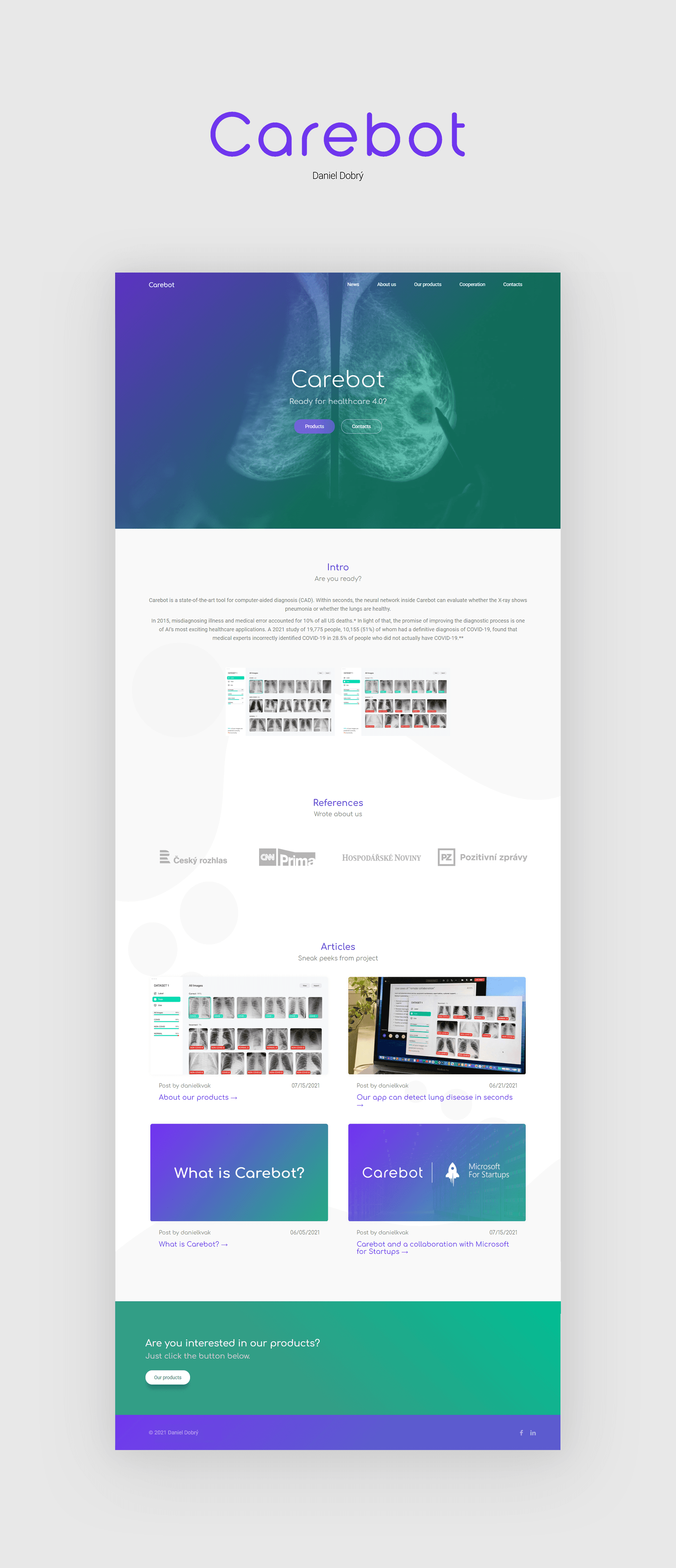 Od prvního pixelu po evropského lídra v MedTech: Jak vznikal Carebot – ukázka 2
